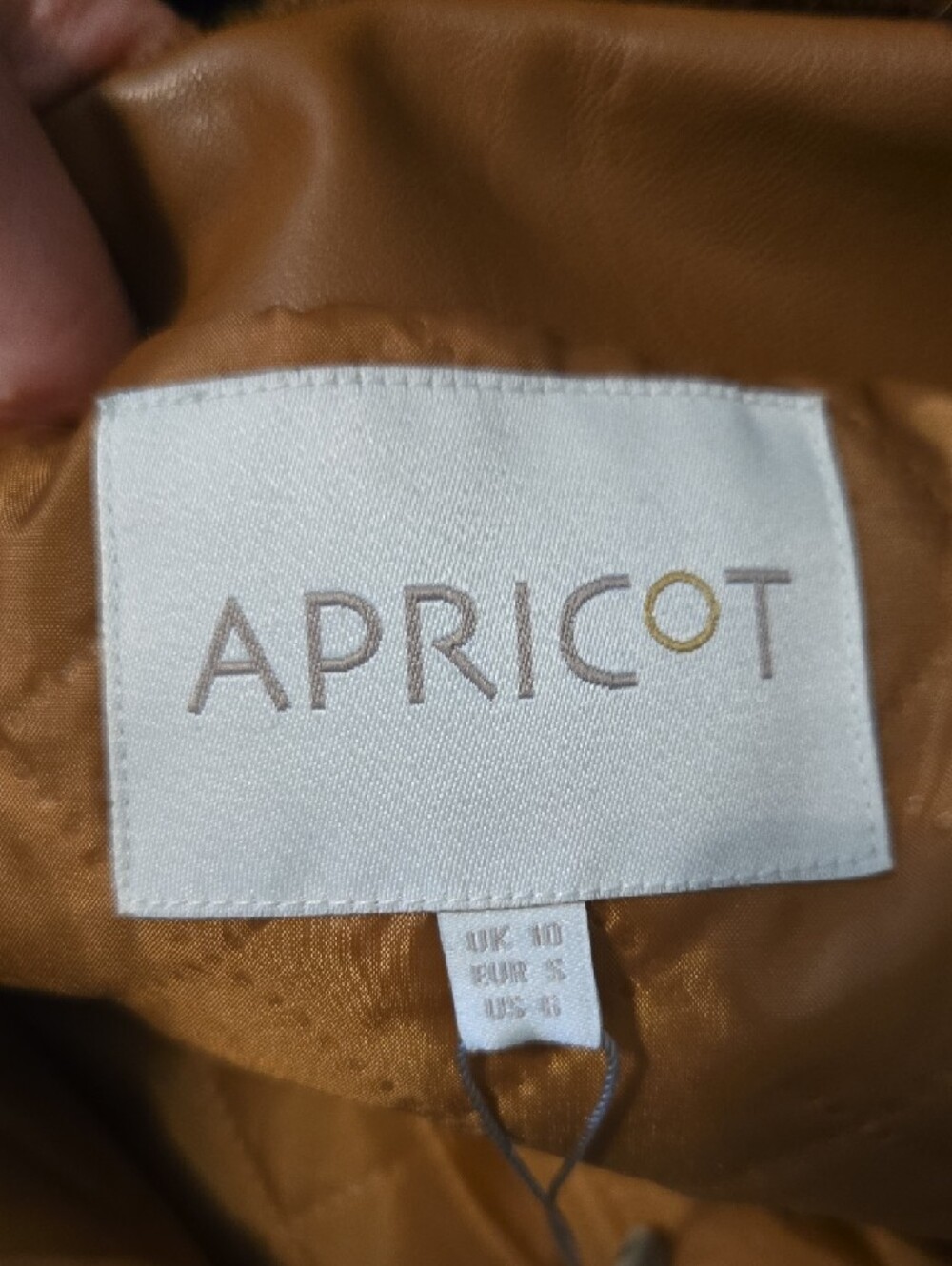 APRICOT Plush Faux Fur Vest in Chestnut Brown - Picture 2 of 4